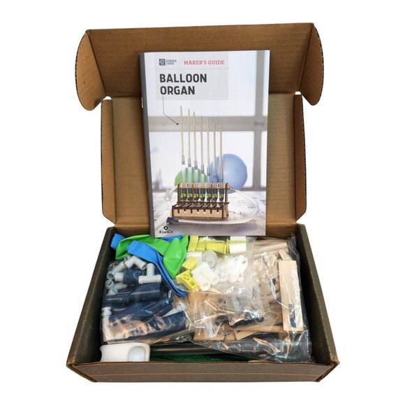 Eureka Balloon Organ Makers Kit STEM DIY Project By KiwiCo Universal Kit 2022 Ne - Picture 1 of 9
